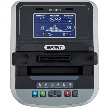 Велотренажер SPIRIT XBR25 Black			