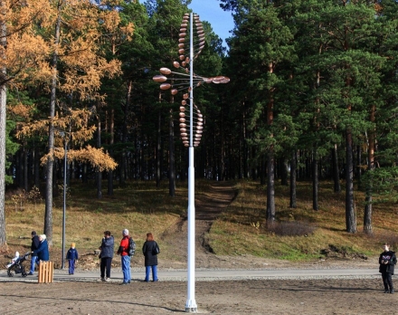 Медная скульптура Торнадо Стандартный размер