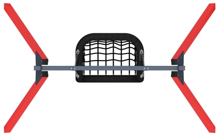 Качели М1 (красный) - ИО 11.М.08.01-01