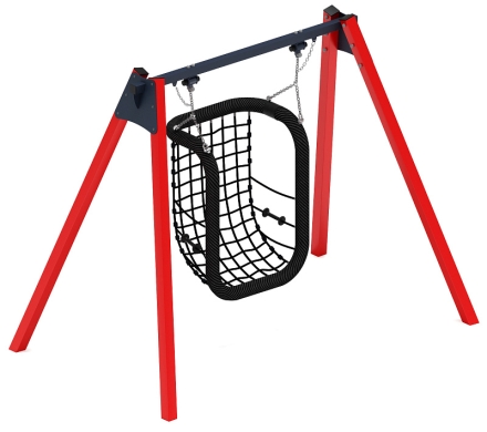 Качели М1 (красный) - ИО 11.М.08.01-01