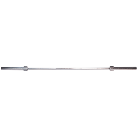Гриф олимпийский прямой 86&quot;, до 450 кг, хромированный (класс-ZINK)