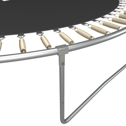 Каркасный батут Unix Line 8ft Simple (outside) диаметр 244 см с защитной сеткой