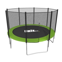 Каркасный батут Unix Line 8ft Simple (outside) диаметр 244 см с защитной сеткой
