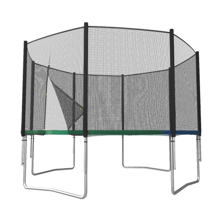 Каркасный батут Unix Line 8ft Simple (outside) диаметр 244 см с защитной сеткой