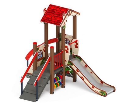 Детская игровая площадка В гостях у сказки ДИК 1.05.01-03.С H=900