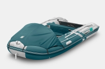 Gladiator C 370 AL ACTIVE Морской зеленый-белый моторная лодка ПВХ Алюминиевый пайол