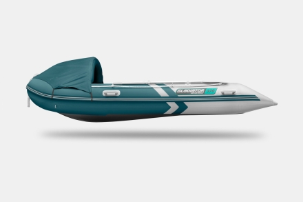 Gladiator C 370 AL ACTIVE Морской зеленый-белый моторная лодка ПВХ Алюминиевый пайол