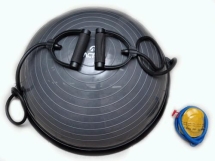 BOSU BALL двумя эспандерами (Босу )