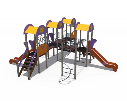 Детский игровой комплекс Солнышко Детский дворик ДИО 03051