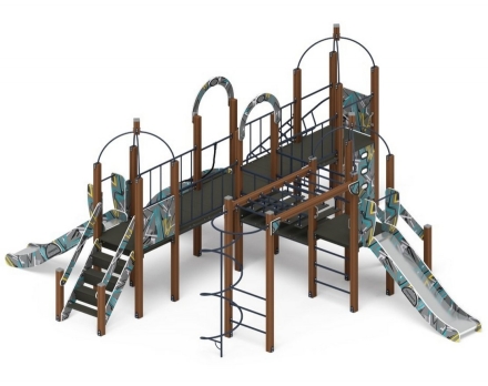 Детская игровая площадка Навина Н 1200 ДИК 2.09.07-01