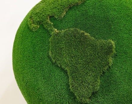Топиари Земной шар, средний - газон Eco