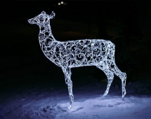 Световая фигура Олениха d008