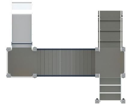 Детская игровая площадка Карапуз Граффити ДИК 1.001.06-03 Н=750