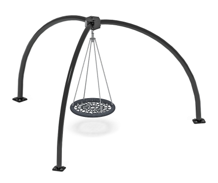 Качели-гнездо М1 (паук) (черный) ИО 11.М.09.01-02 