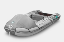 Gladiator C 400 AL ACTIVE Светло-темносерый моторная лодка ПВХ Алюминиевый пайол