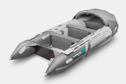 Gladiator C 400 AL ACTIVE Светло-темносерый моторная лодка ПВХ Алюминиевый пайол