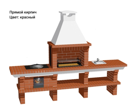 Печь Аристократ 7142 Радиальный кирпич коричневый
