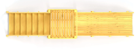 Зимняя горка Савушка Зима Wood 2 (скат 3м)