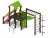 Детская игровая площадка Лукоморье ДИК 2.25.05-01 H=1200