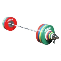 Штанга DHS Olympic 140 кг. для соревнований, аттестованная IWF