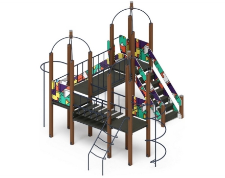 Детская игровая площадка ДИК 2.09.06-02
