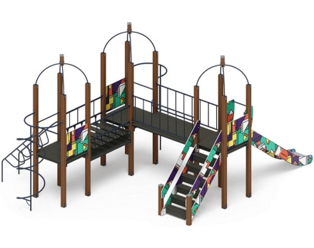 Детская игровая площадка ДИК 2.09.06-02