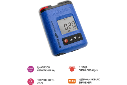 Газоанализатор|газосигнализатор озона индивидуальный МЕГЕОН 08108 к0000398808