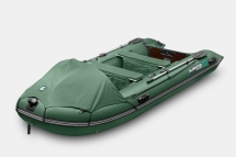 Gladiator C 400 AL ACTIVE Зеленый моторная лодка ПВХ Алюминиевый пайол