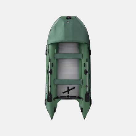 Gladiator C 400 AL ACTIVE Зеленый моторная лодка ПВХ Алюминиевый пайол