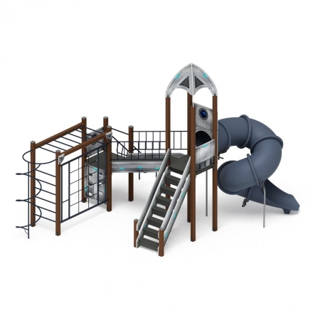 Детская игровая площадка Космопорт горка Н 2000 ДИК 2.14.09-01