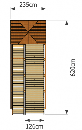 Зимняя горка Норд-2