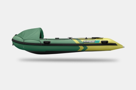 Gladiator C 400 AL ACTIVE Зелено-оливковый моторная лодка ПВХ Алюминиевый пайол
