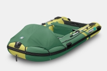 Gladiator C 400 AL ACTIVE Зелено-оливковый моторная лодка ПВХ Алюминиевый пайол