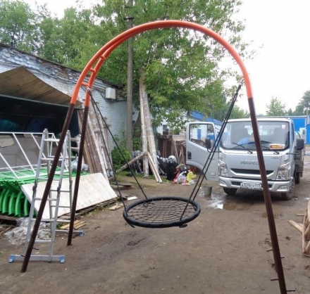 Качели Радуга с сидением Гнездо
