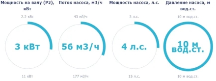 Насос с префильтром Saci Pumps CF-4 400