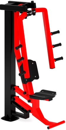 Бабочка (красный) - Уличный тренажер - СТ 028-11.И1