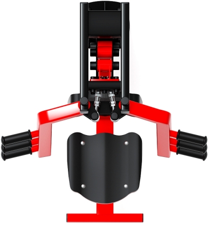 Бабочка (красный) - Уличный тренажер - СТ 028-11.И1