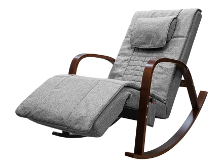Массажное кресло качалка FUJIMO F2002 МСX Time2Chill Grey (Tailor 7) Вишня