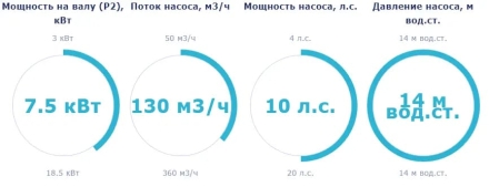 Насос с префильтром Saci Pumps CF-4 1000