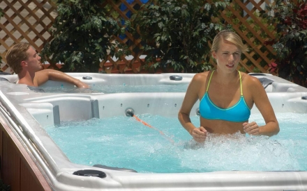 Плавательный спа-бассейн Cal Spas Fitness F-1222E