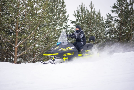 Мини-снегоход БУРЛАК Азимут 24 л.с.