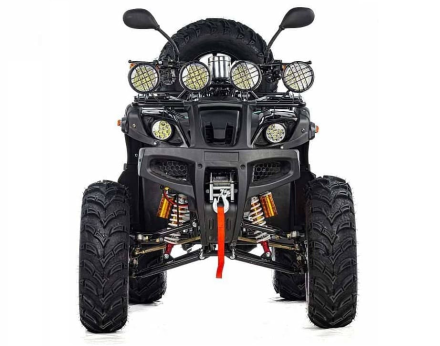 Квадроцикл RAPTOR Max Pro 300 (4+1) (красный/чёрный) (2024)