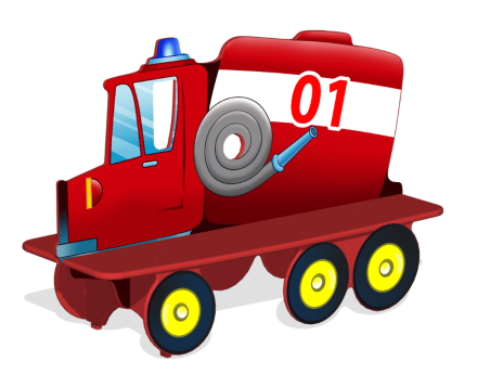 Лавочка МЧС МФ-05.17 двойная для детской площадки