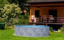 Бассейн Mountfield Azuro Stone 3,6х0,9 м Premium