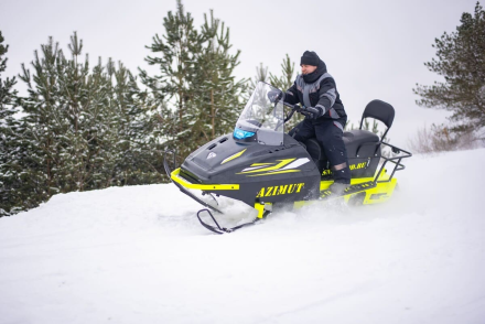 Мини-снегоход БУРЛАК Азимут 20 л.с.