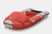 Gladiator C 400 AL ACTIVE Красно-белый моторная лодка ПВХ Алюминиевый пайол