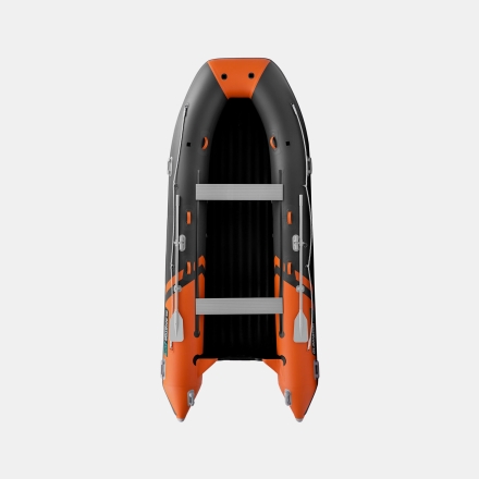 Gladiator E 450 PRO AIR оранжево-темносерый моторная лодка ПВХ