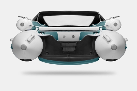 GLADIATOR E 380 X Expedition Морской зеленый-белый моторная лодка ПВХ