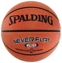 Баскетбольный мяч Spalding NBA Neverflat с технологией &quot;удержания воздуха&quot; размер 7, 63-803