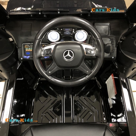 Электромобиль Mercedes-Benz G63 AMG черный глянец